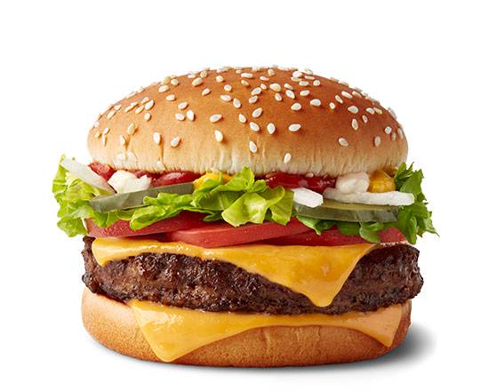 Order Quarter Pounder with Cheese Deluxe food online from Mcdonald's® store, ROCK HILL on bringmethat.com