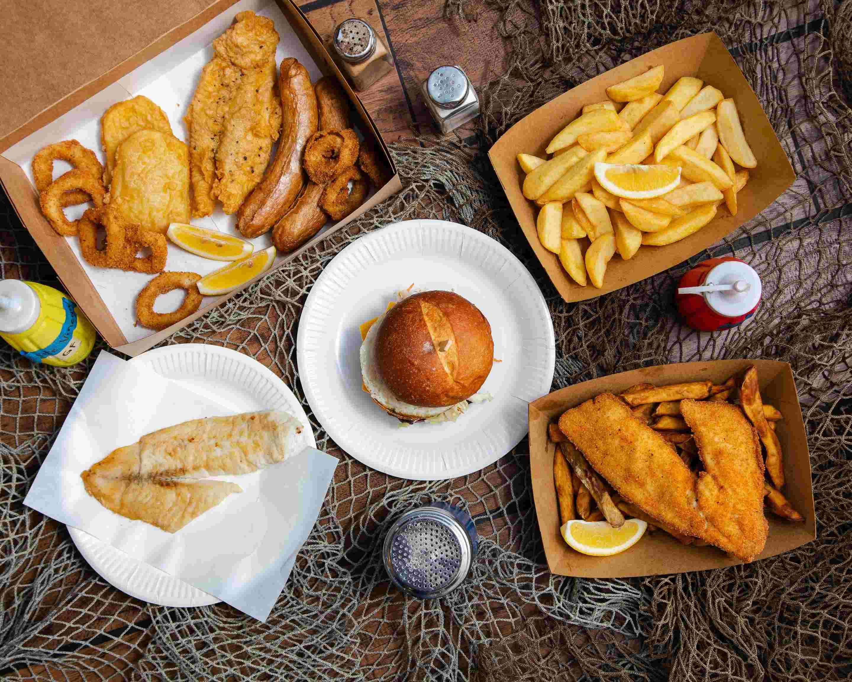 Eddies Fish & Chips Menu Takeaway in Brighton and Hove Delivery