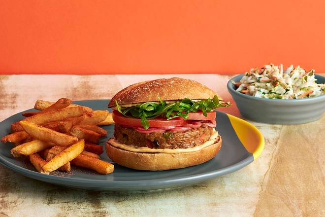 Order Veggie Burger food online from Nando's Peri-Peri store, Chicago on bringmethat.com
