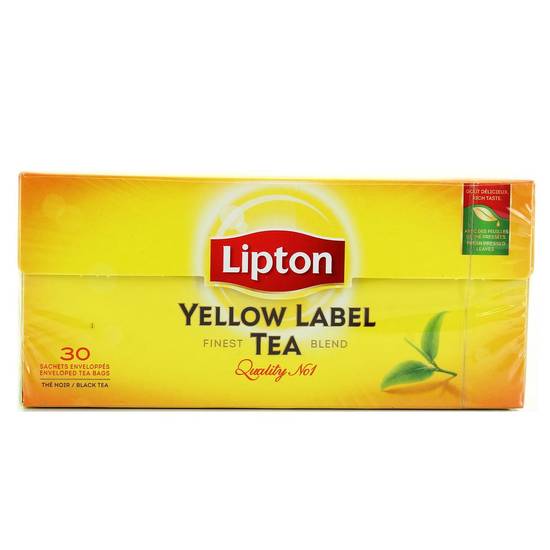 Thé Lipton yellow 30 sashets