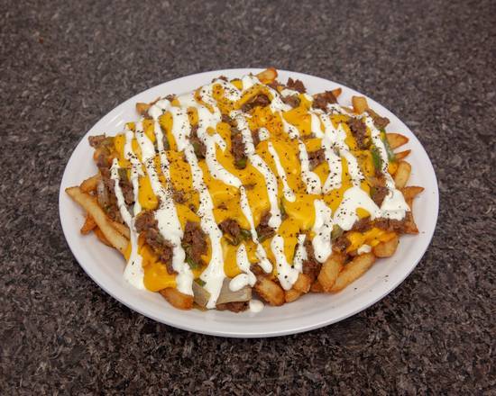 Order Philly Cheese Steak Fries food online from My Market store, Fort Wayne on bringmethat.com