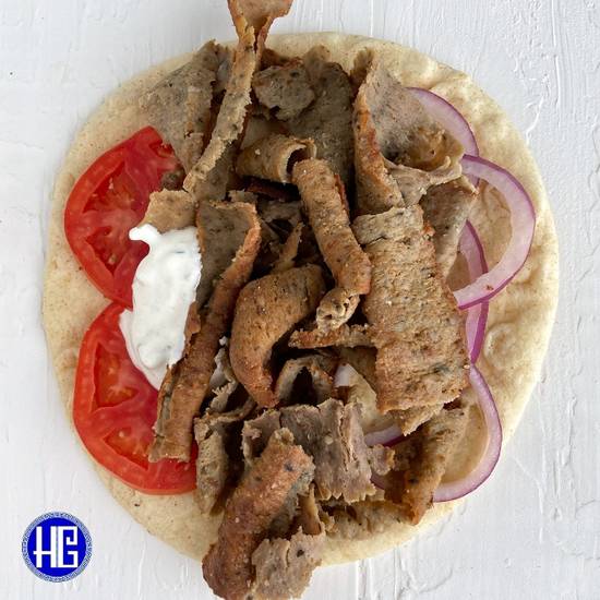 Order Gyro Pita food online from The Hungry Greek store, Tampa on bringmethat.com