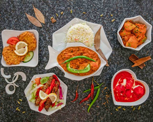 The Indus Indian Takeaway Menu Takeaway in Paignton Delivery menu