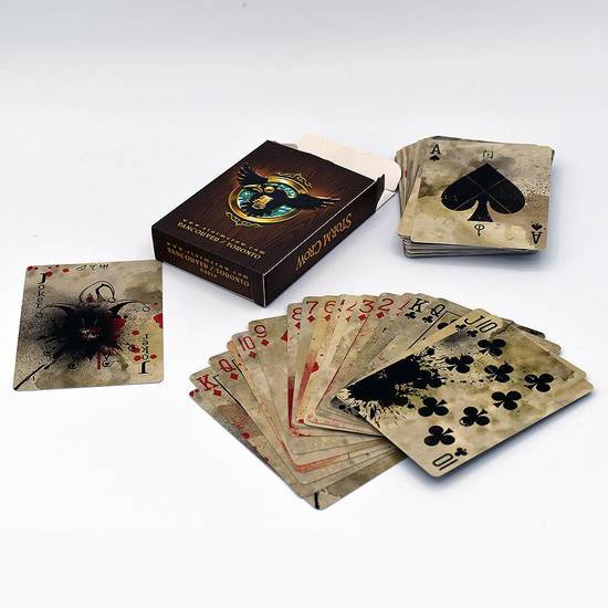 Storm Crow Playing Cards