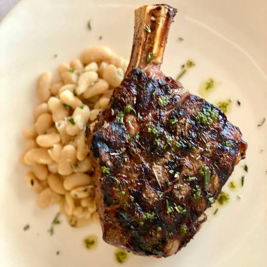 Order Bistecca Con Fagioli food online from Bar Toscana store, Los Angeles on bringmethat.com
