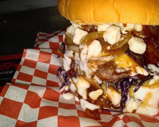 Order The Criminal Burger(( HALAL))(La Criminal Hamburguesa) food online from Shik store, Miami on bringmethat.com