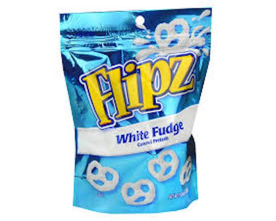 Order Flipz White Fudge Pretzels 5oz food online from George's Market store, San Francisco on bringmethat.com