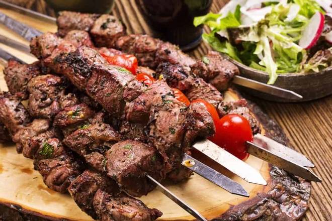 Order beef  Souvlaki food online from Eat Greek store, Daytona Beach on bringmethat.com