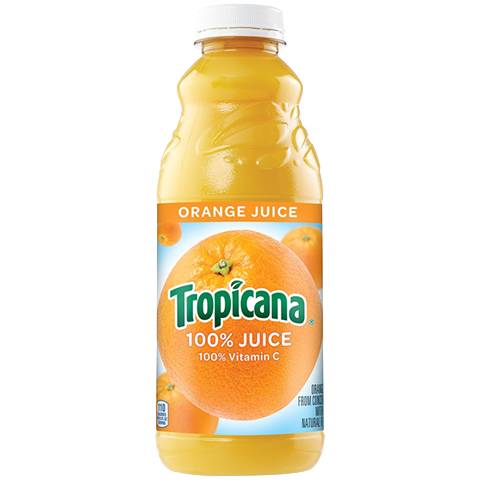Order Tropicana Orange Juice 32oz food online from 7-Eleven store, South Daytona on bringmethat.com
