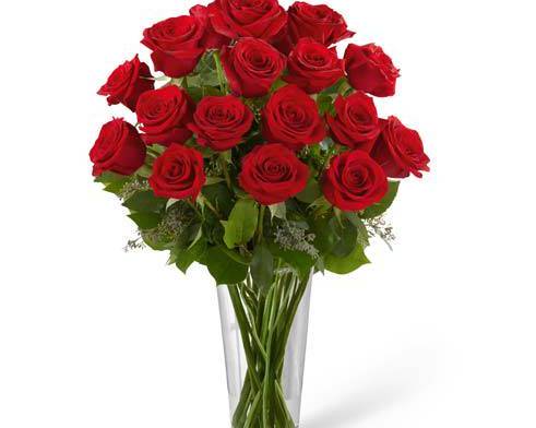Order Long Stem Red Rose Bouquet (Good) food online from Cerezos Flowers store, Miami on bringmethat.com
