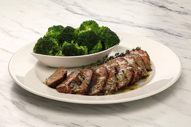 Order Roasted Garlic Sirloin* food online from Firebirds Wood Fired Grill store, Knoxville on bringmethat.com