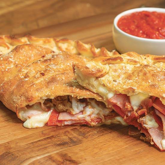 Order All Meat Calzone food online from Marcos Pizza store, Aurora on bringmethat.com