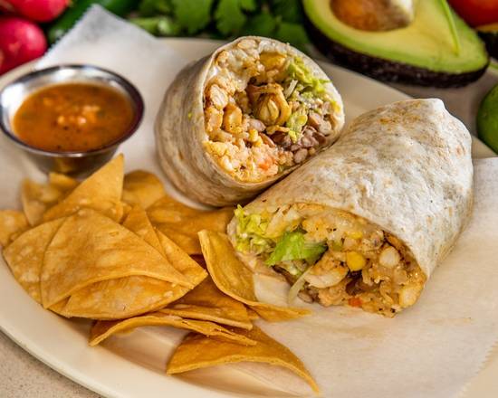 Order Chicken Burrito food online from Homemade Taqueria store, New York on bringmethat.com