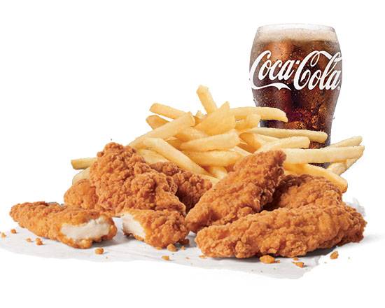 Order Large Crispy Chicken Strips (6) Combo food online from Jack In The Box store, Nashville on bringmethat.com