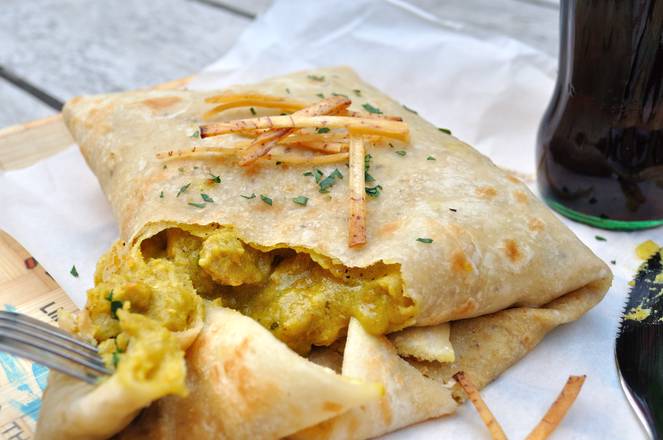 Order Chicken Roti food online from Topaze Restaurant 1 store, New York on bringmethat.com