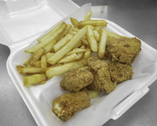 Order Catfish Nuggets food online from J Lemon Pepper Fish & Chicken store, Jacksonville on bringmethat.com