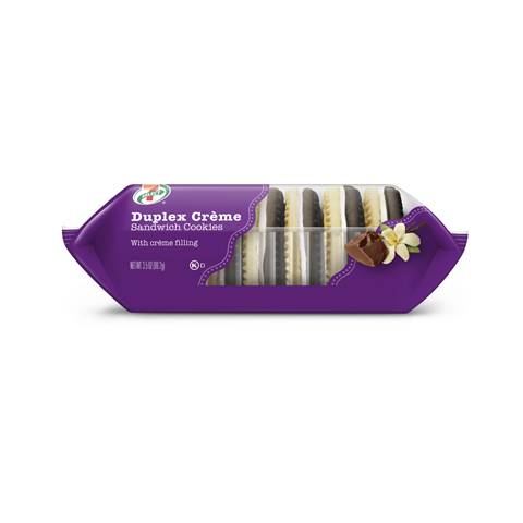 Order 7-Select Duplex Crème Sandwich Cookies 3.5oz food online from 7-Eleven store, Saint Petersburg on bringmethat.com