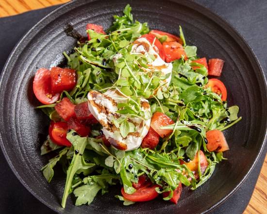 Order Smoked Burrata Caprese Salad food online from Smokecraft Modern Barbecue store, Arlington on bringmethat.com