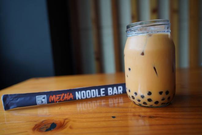 Order Thai Tea Boba food online from Mecha Noodle Bar store, New Haven on bringmethat.com