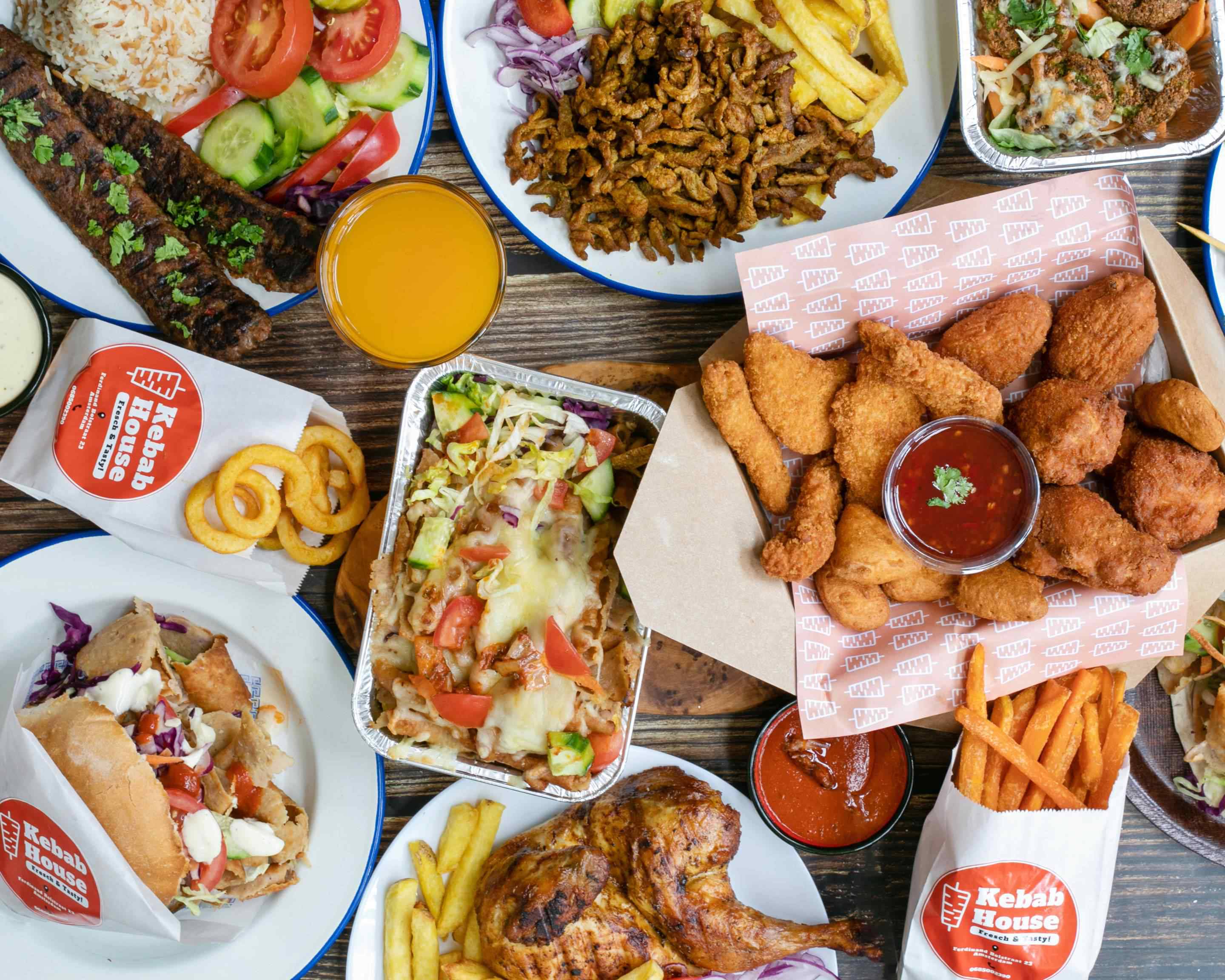 Order Kebab House in Amsterdam Menu and prices Uber Eats