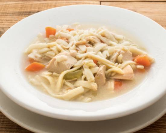 Order Bowl of Chicken Noodle Soup food online from Miracle Mile Delicatessen store, Phoenix on bringmethat.com
