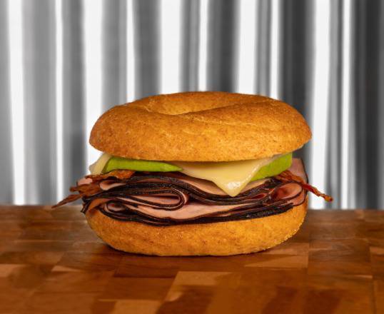 Order Black Forest Ham (Hot) food online from Yum Yum Donuts store, Madera on bringmethat.com