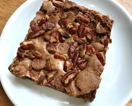 Order Homemade Chocolate Walnut Brownie food online from V Cafe store, Los Angeles on bringmethat.com