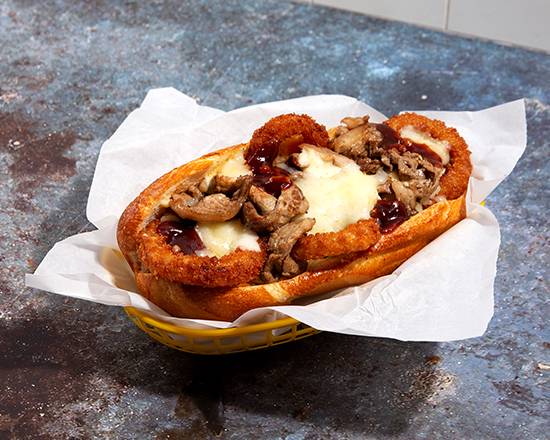 Order BBQ Cheesesteak food online from Philly Fresh Cheesesteaks store, Warminster on bringmethat.com
