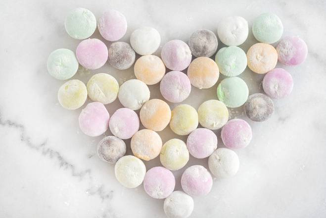 Order Mini Mochi Ice Cream Bites - 1 Dozen food online from Lb Cake Stop store, Baldwin Park on bringmethat.com