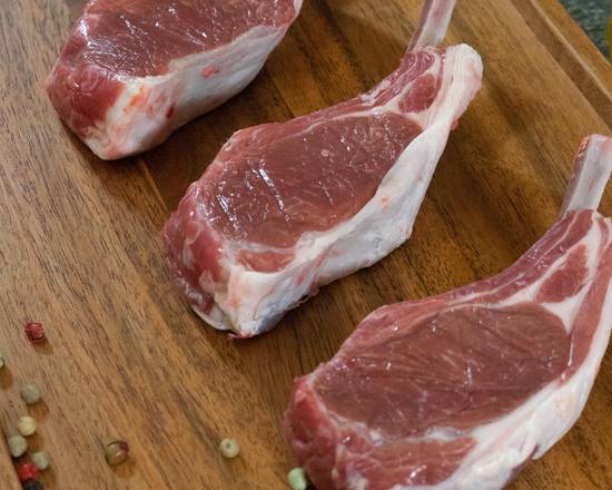 3 Côtes d'agneau filets et premières - 3x80g - Angleterre