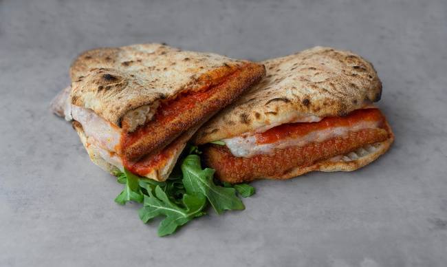 Order Chicken Milanese Panuozzo food online from Pummarola store, Coral Gables on bringmethat.com
