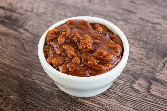 Order BBQ Baked Beans food online from Wood Ranch BBQ & Grill store, Rancho Santa Margarita on bringmethat.com