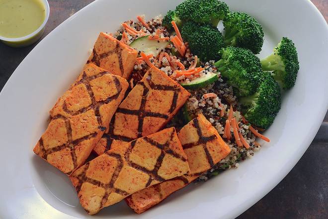 Order Power Plate With Organic Non-GMO Tofu food online from Sharky's Woodfired Mexican Grill store, Los Angeles on bringmethat.com