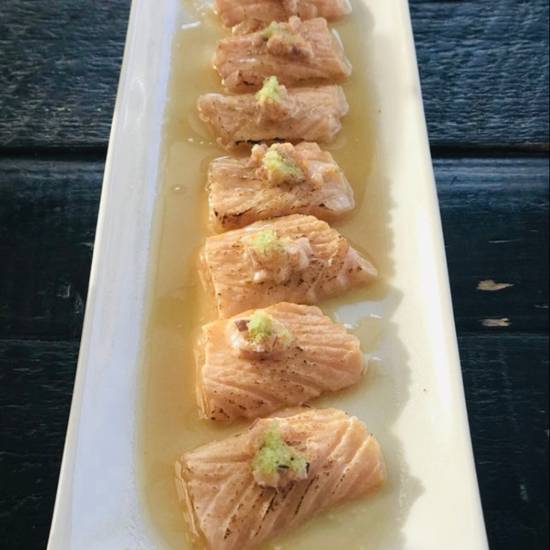 Order SRD Salmon  Sashimi food online from Yu-n-mi store, Beverly Hills on bringmethat.com