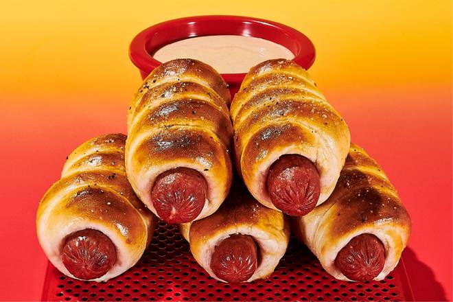 Order Ball Park Pretzel Dogs food online from Dave & Busters store, Jacksonville on bringmethat.com