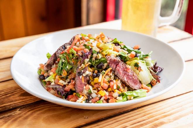 Order Steak Salad food online from Twin Peaks Restaurant store, Oakbrook Terrace on bringmethat.com