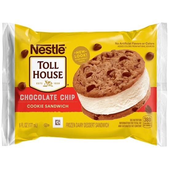 Order Nestle Tollhouse Chocolate Chip Cookie Sandwich, 6 OZ food online from Cvs store, LINCOLN on bringmethat.com