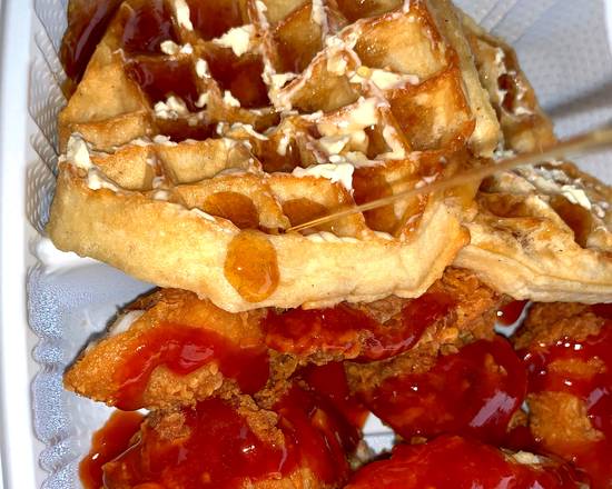 Order Chicken & Waffles food online from Jerrys carryout store, Capitol Heights on bringmethat.com
