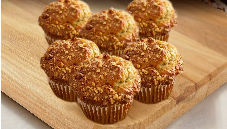 Order Half Dozen Banana Nut Mammoth Muffins® food online from Perkins Restaurant & Bakery store, Saint Joseph on bringmethat.com