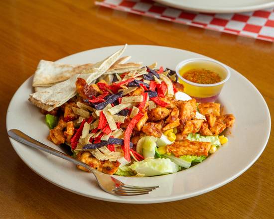 Order BBQ Chopped Chicken Salad food online from Eagles Deli store, Boston on bringmethat.com