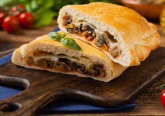 Order Ham & Mushroom Calzones food online from Charlie's Calzone Co store, Brentwood on bringmethat.com