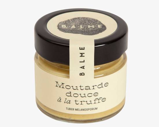 Moutarde douce à la truffe noire - 80g - France