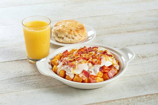 Order Homestyle Huddle Bowl food online from Huddle House store, Cleveland on bringmethat.com