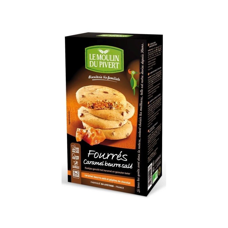 Fourrés Caramel beurre salé bio 175 gr