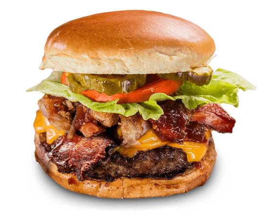 Order Ultimate Burger* food online from Famous Dave store, Minneapolis on bringmethat.com
