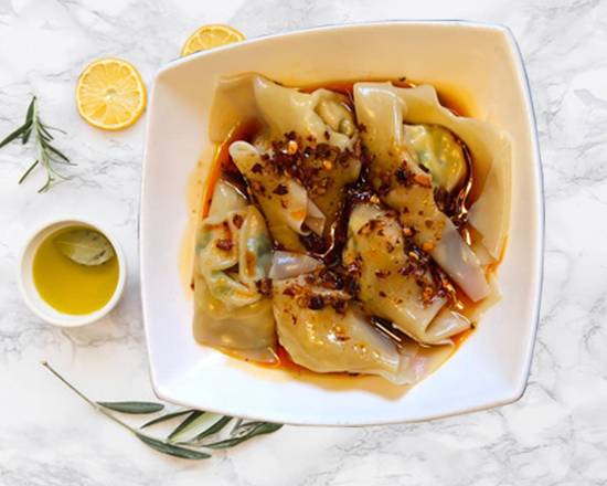 Order Spicy Wonton food online from Enjoy Vegetarian Restaurant store, San Francisco on bringmethat.com