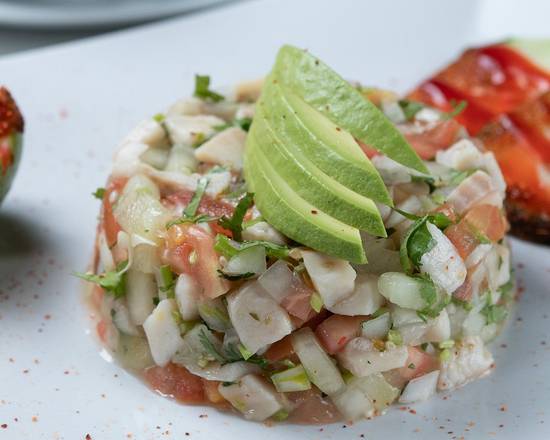 Order Ceviche de Pescado food online from Los Fernandez store, Streamwood on bringmethat.com