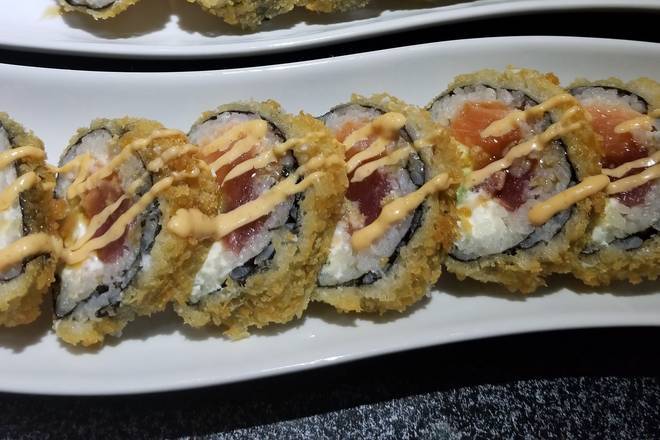 Order Sunrise Roll food online from Hokkaido store, Winter Springs on bringmethat.com