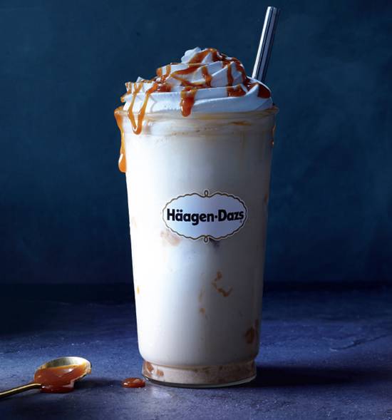 Order Dulce de Leche Milkshake food online from Haagen Dazs Shop store, Woodbury on bringmethat.com