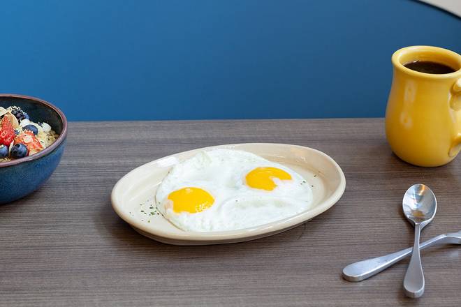 Order Two Cage-Free Eggs* food online from Snooze Am Eatery store, Westminster on bringmethat.com